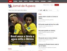 Tablet Screenshot of jornaldeitupeva.com.br
